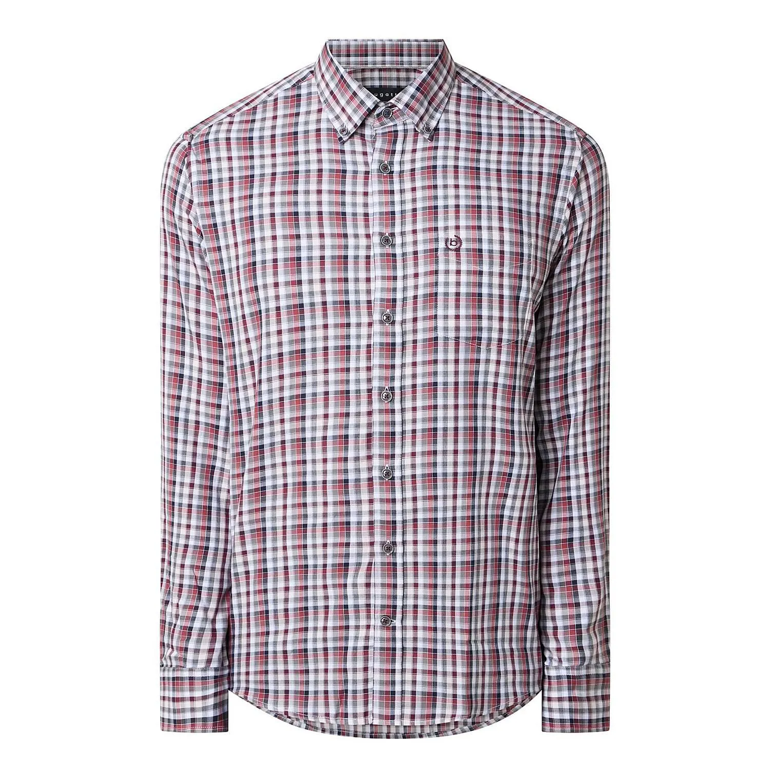 Check Twill Casual Shirt