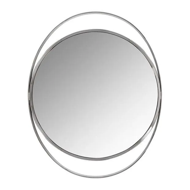 Oval Double Frame Mirror