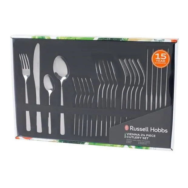 24 Piece Vienna Cutlery Set