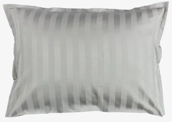 Sateen pillowcase NELL 50x70/75 light grey