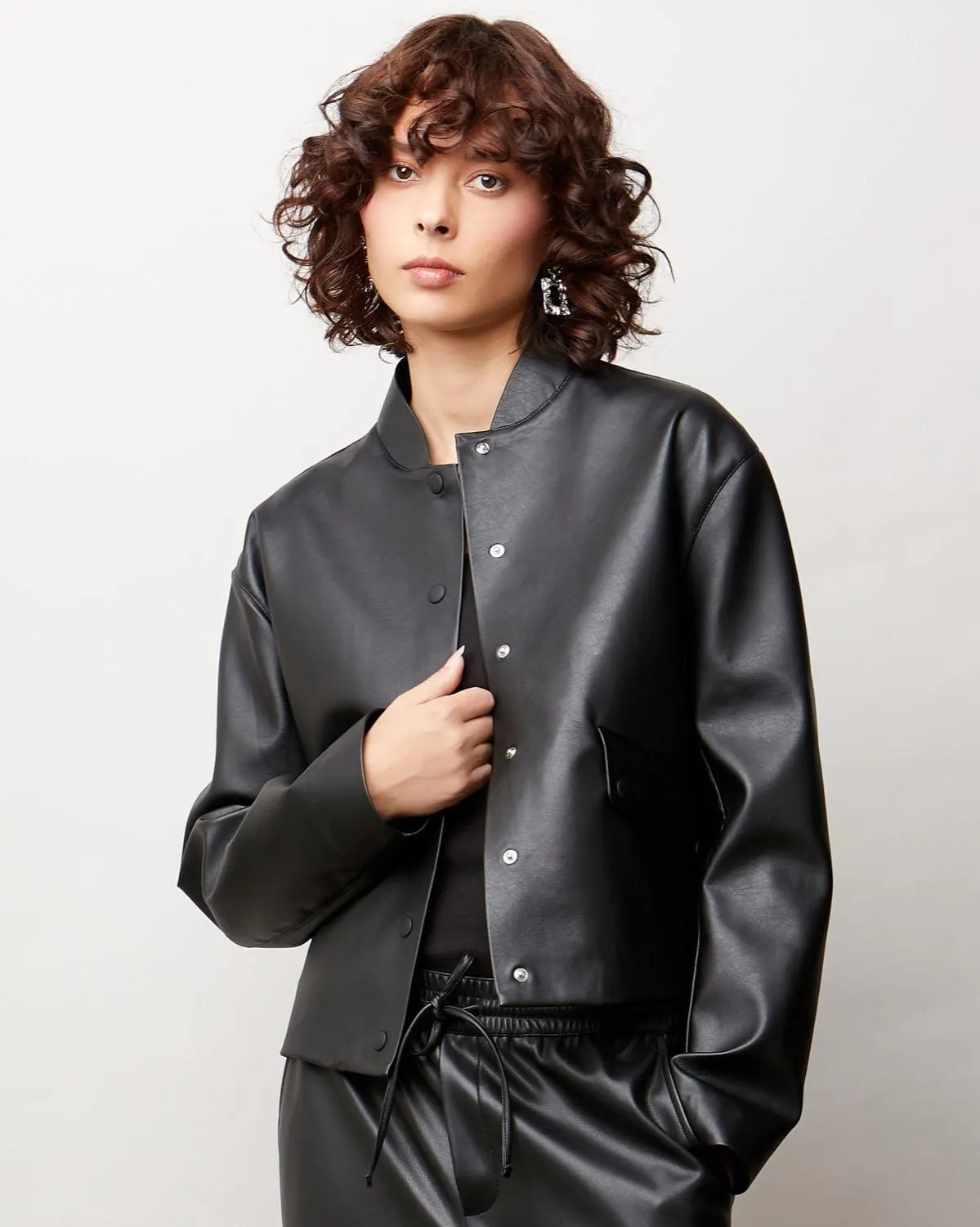 Gallery PU Bomber Jacket