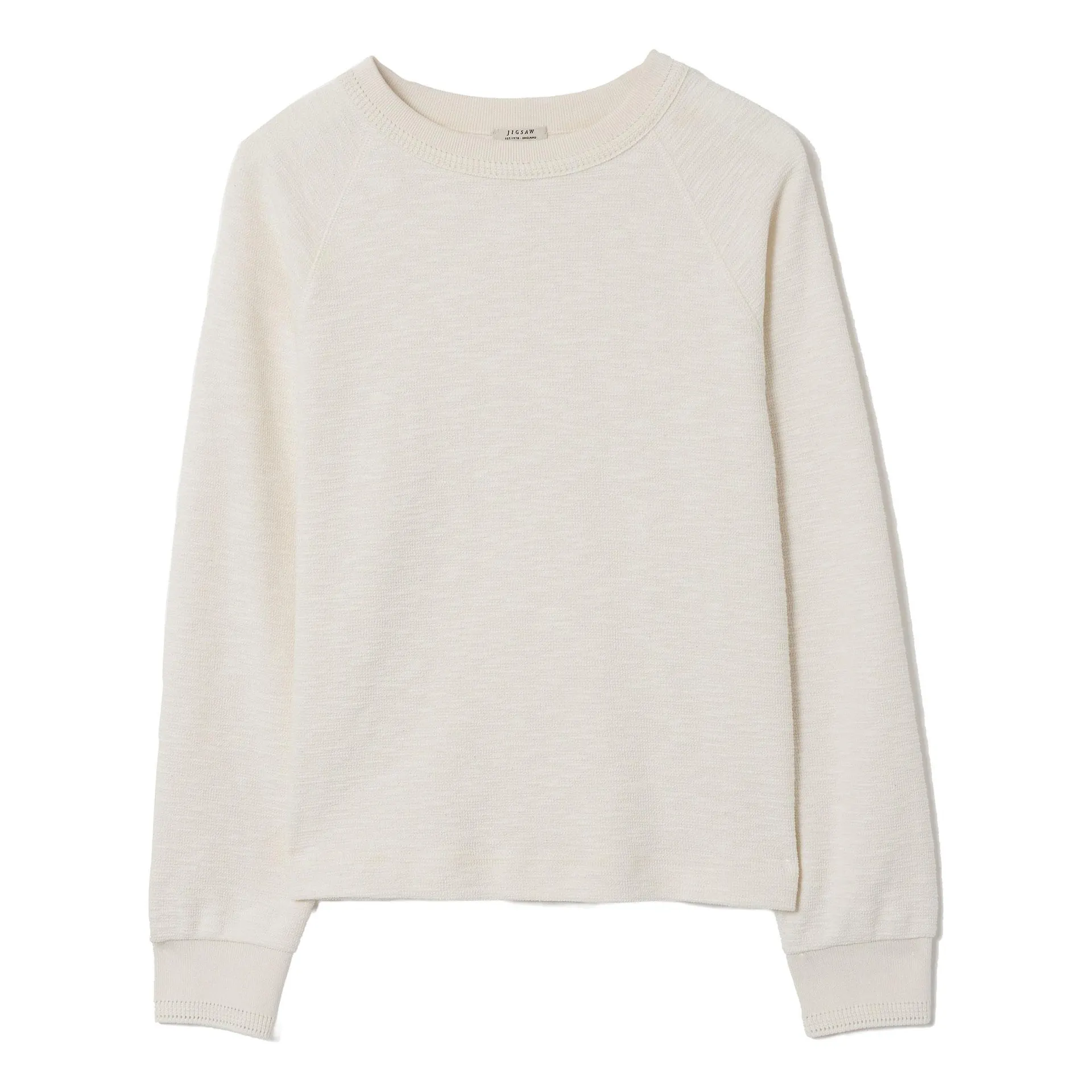 Textured Slub Sweatshirt