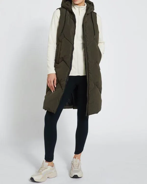 Long Chevron Gilet