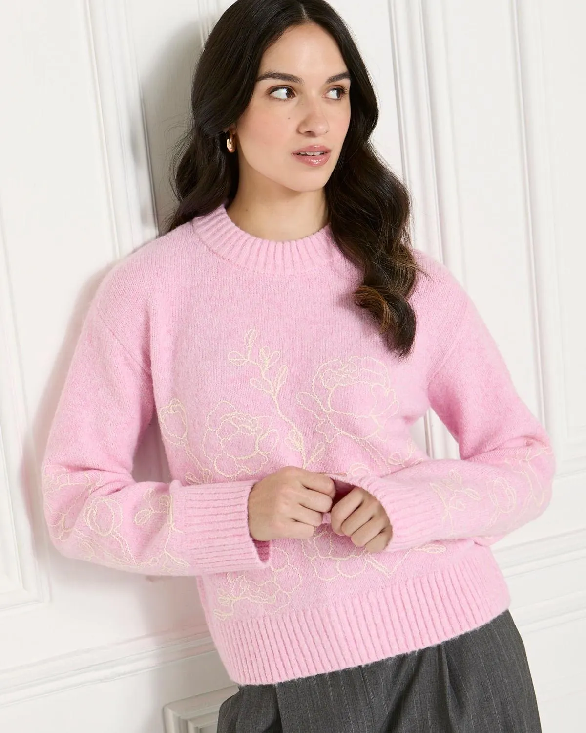 Gallery Ada Embroidered Jumper