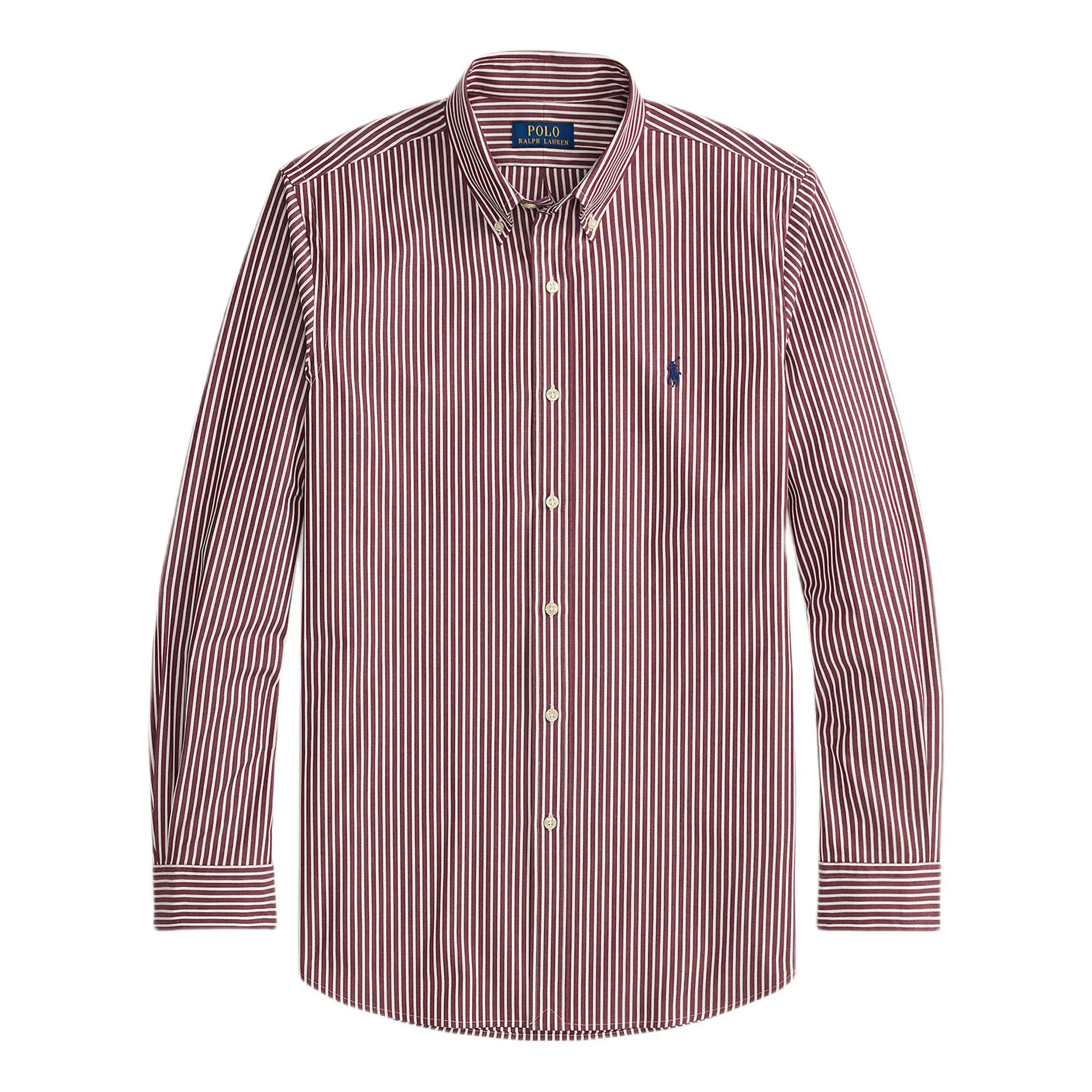 Polo Player Logo Striped Shirt