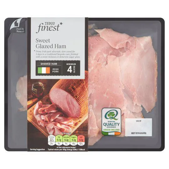 Tesco Finest Sweet Glazed Ham 120G