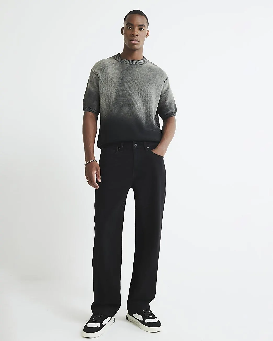 Black Loose Fit Jeans