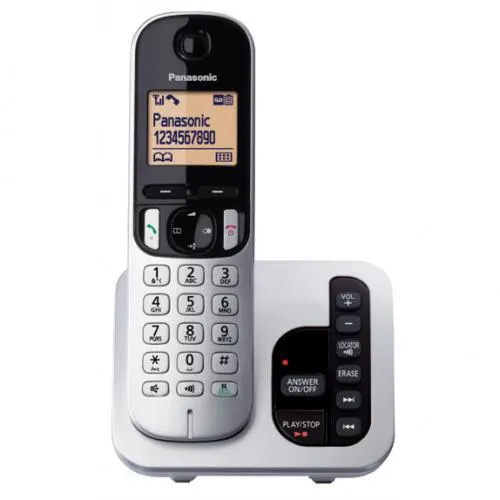 PANASONIC SINGLE PACK DECT PHONE SILVER
