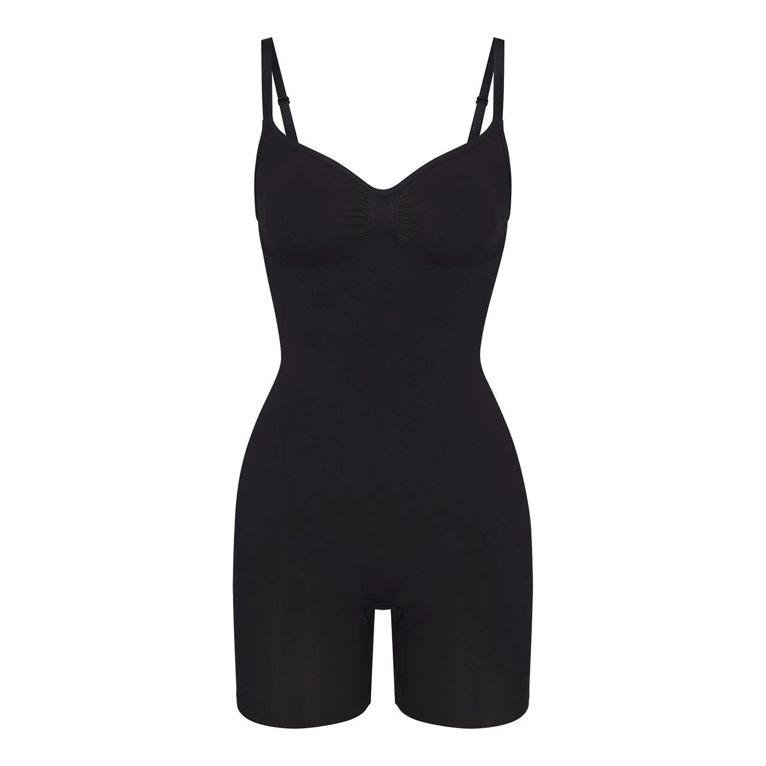 Mid Thigh Bodysuit Onyx