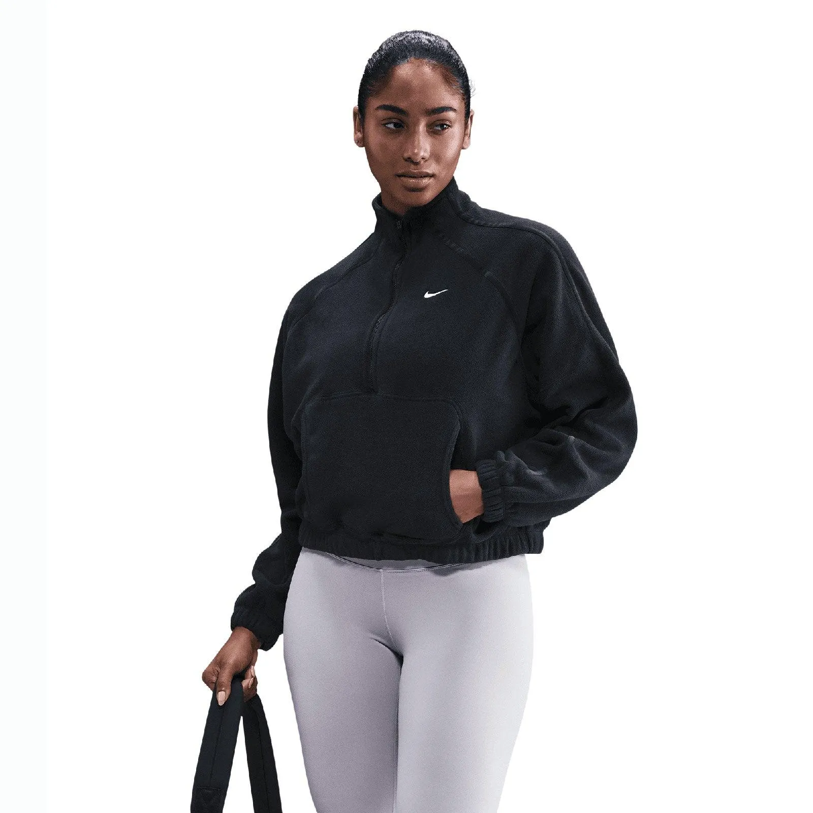 Nike One Womens Therma-FIT Half-Zip Top