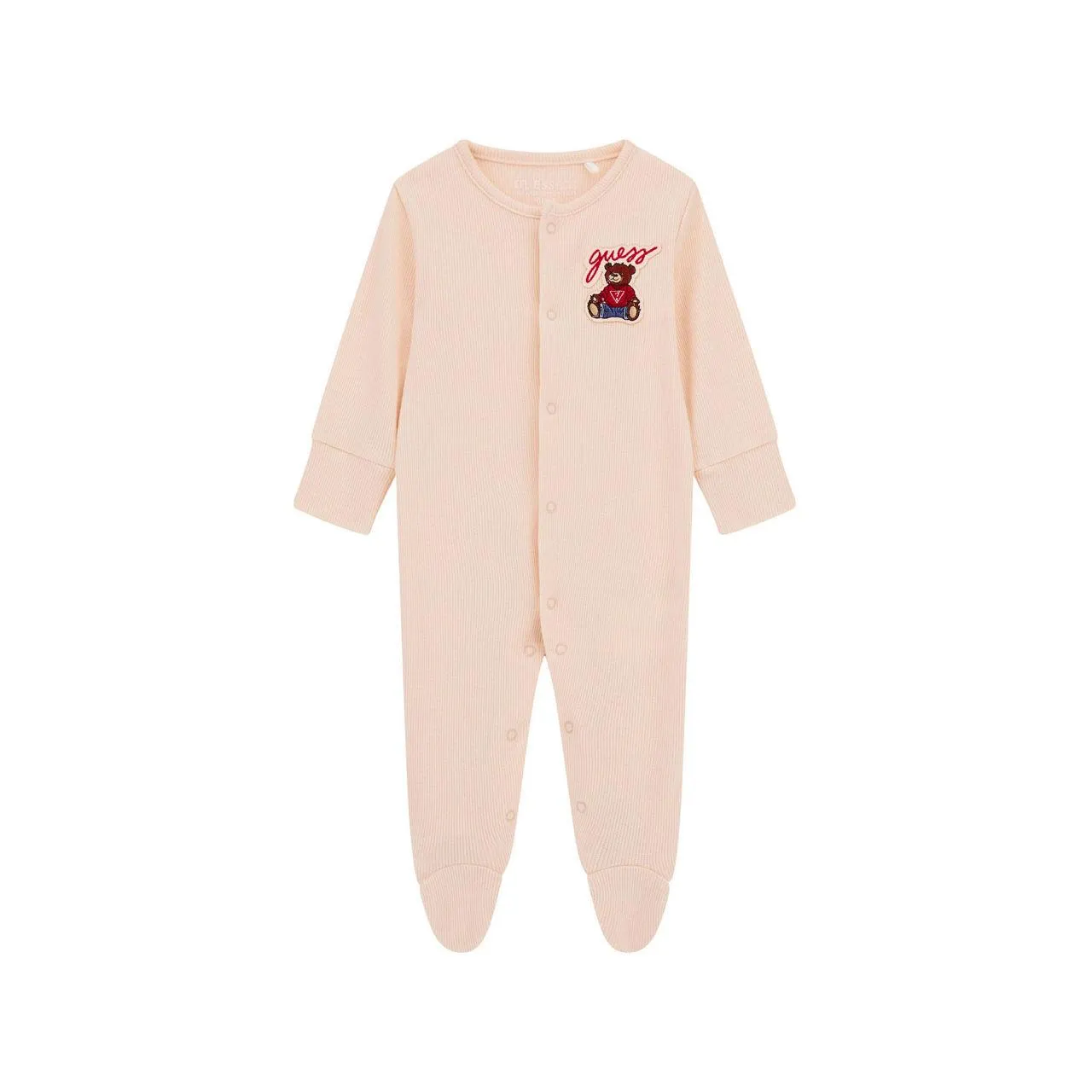 Teddy Logo Babygrow & Hat Two-Piece Set