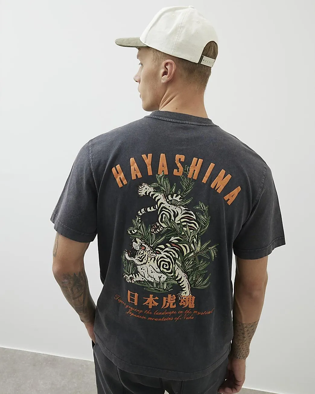 Black Regular Fit Hayashima T-Shirt