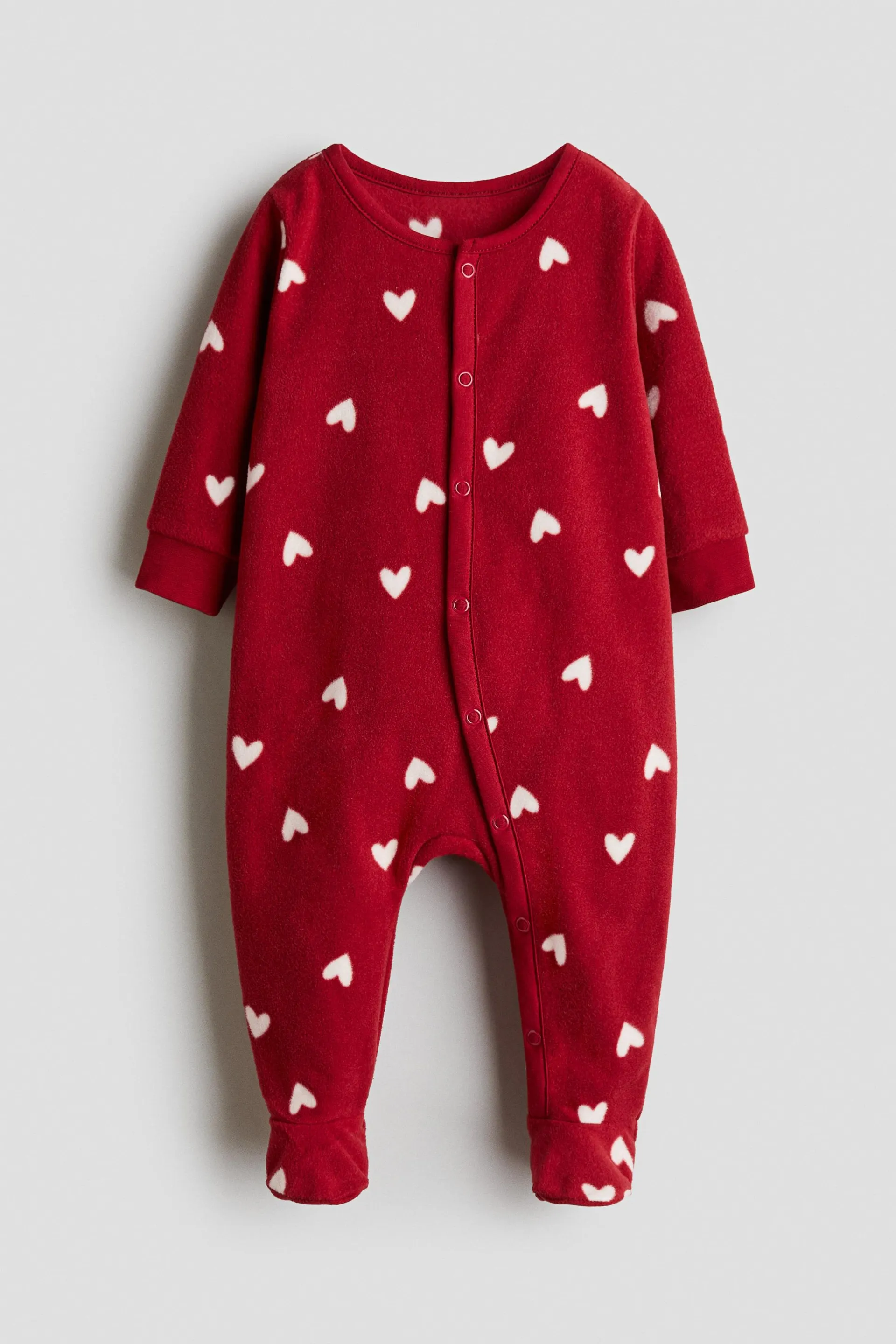 Fleece all-in-one pyjamas