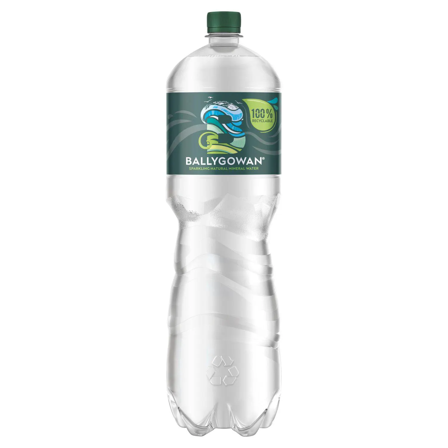 Ballygowan Sparkling Natural Mineral Water Bottle (2 L)