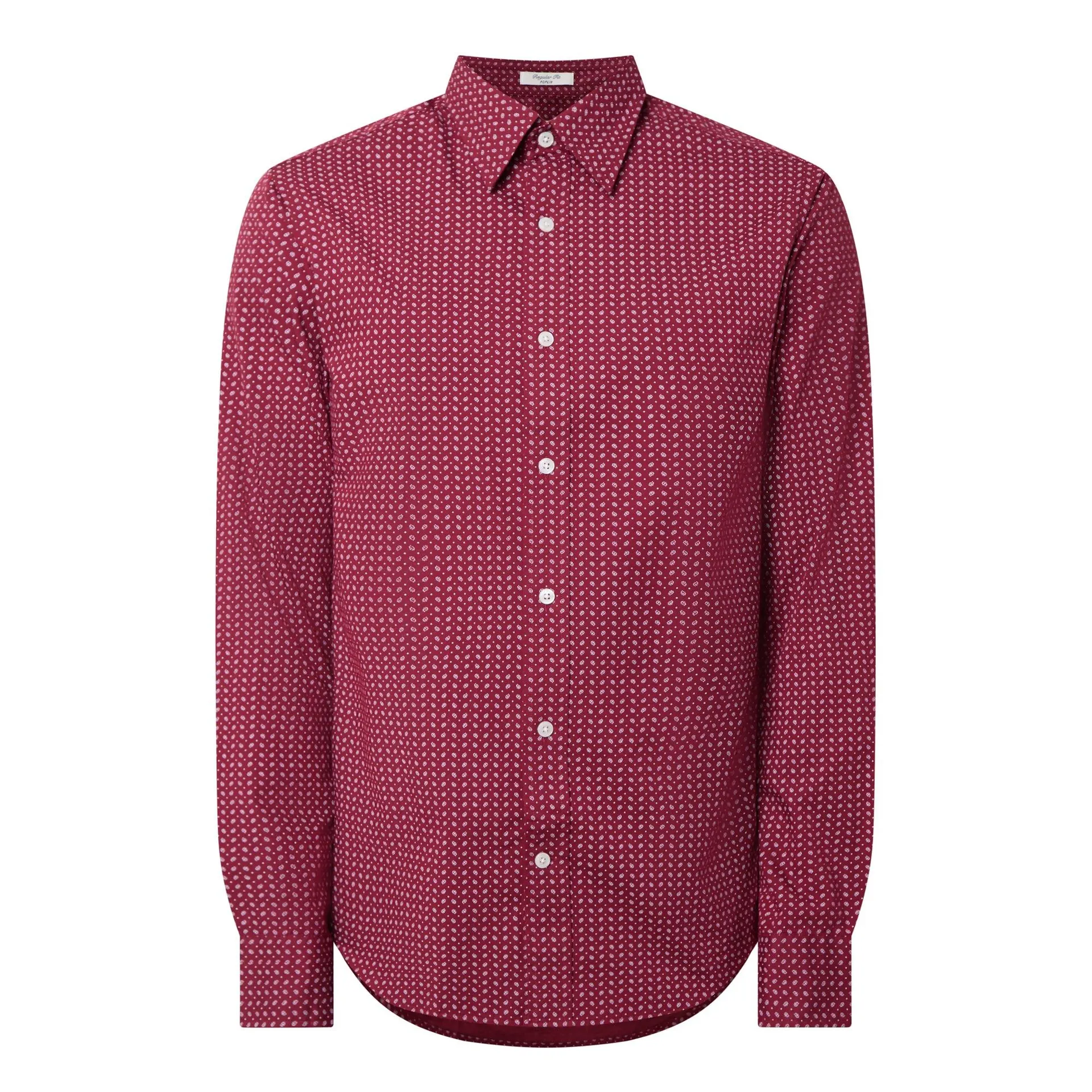 Micro Print Regular Shirt