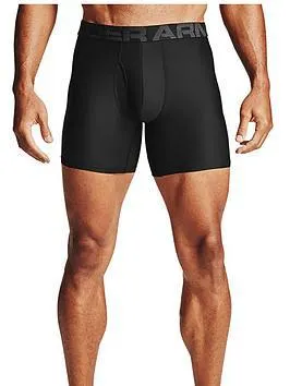 Tech 6in Boxers - 2 Pack - Black