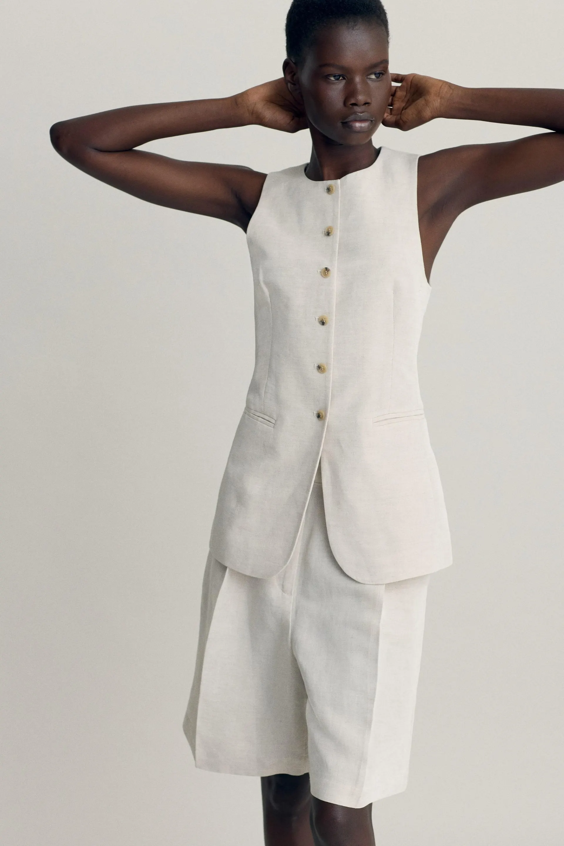 Long suit waistcoat