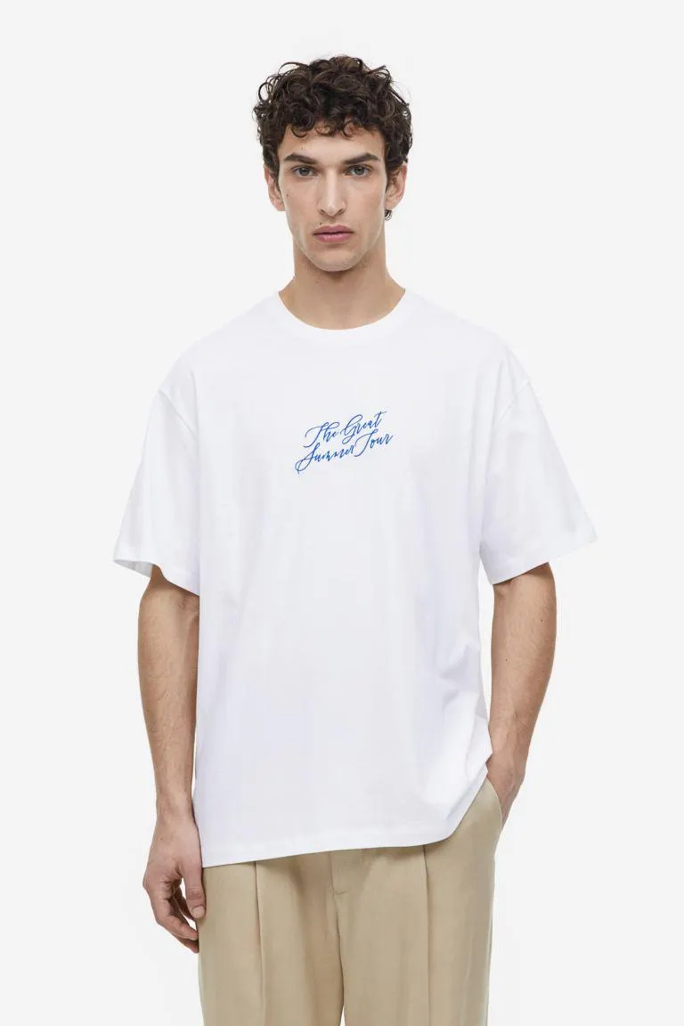 Relaxed Fit Printed T-shirt
