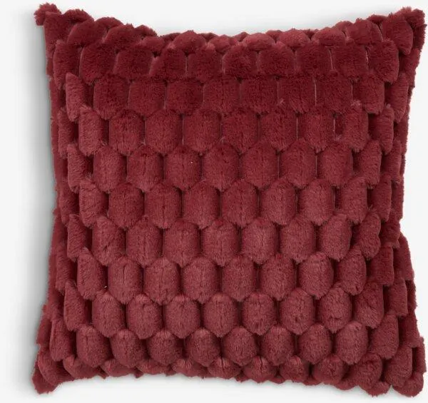 Cushion HVIDBLOMME 45x45 red