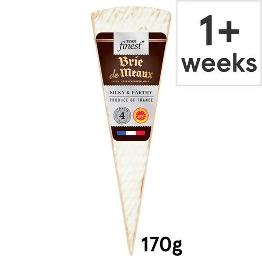 Tesco Finest Brie De Meaux Aop Portion 170G