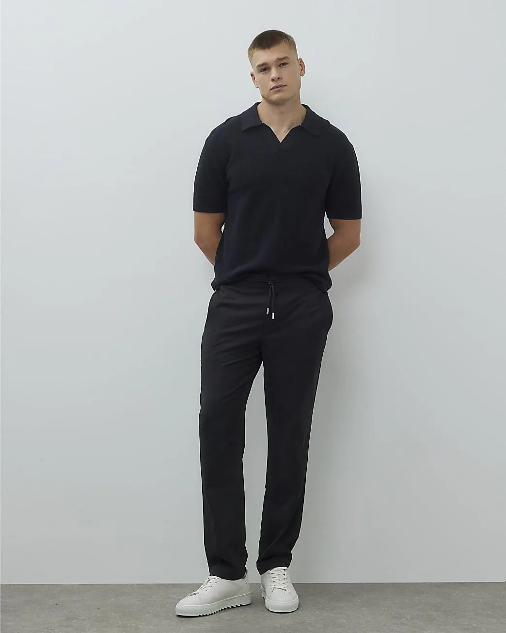 Black Slim Fit Joggers