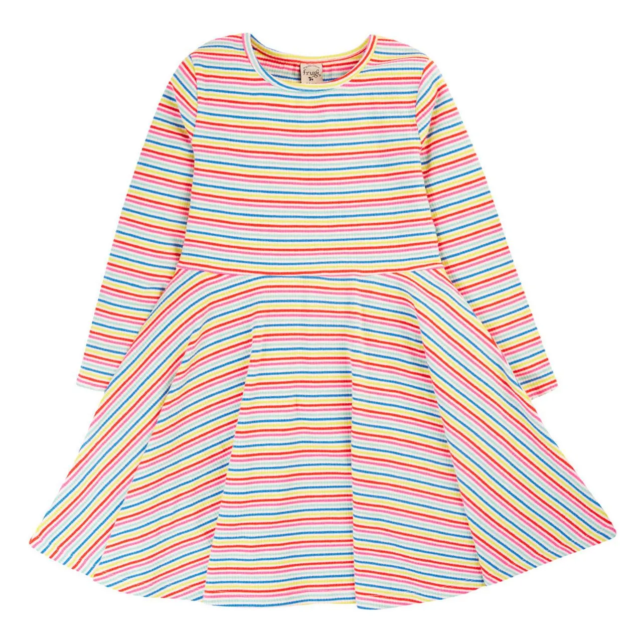 Rhianna Ribbed Stripe Dress