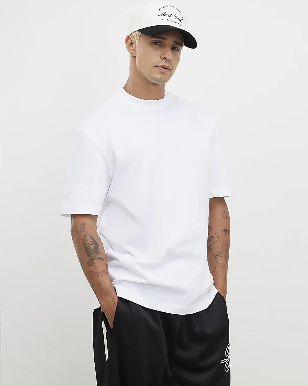 White Regular Fit Pack Of 3 T-Shirts