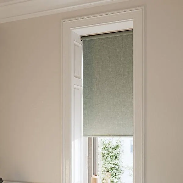 GoodHome Novan Cordless Green tea Blackout Roller Blind (W)90cm (L)180cm