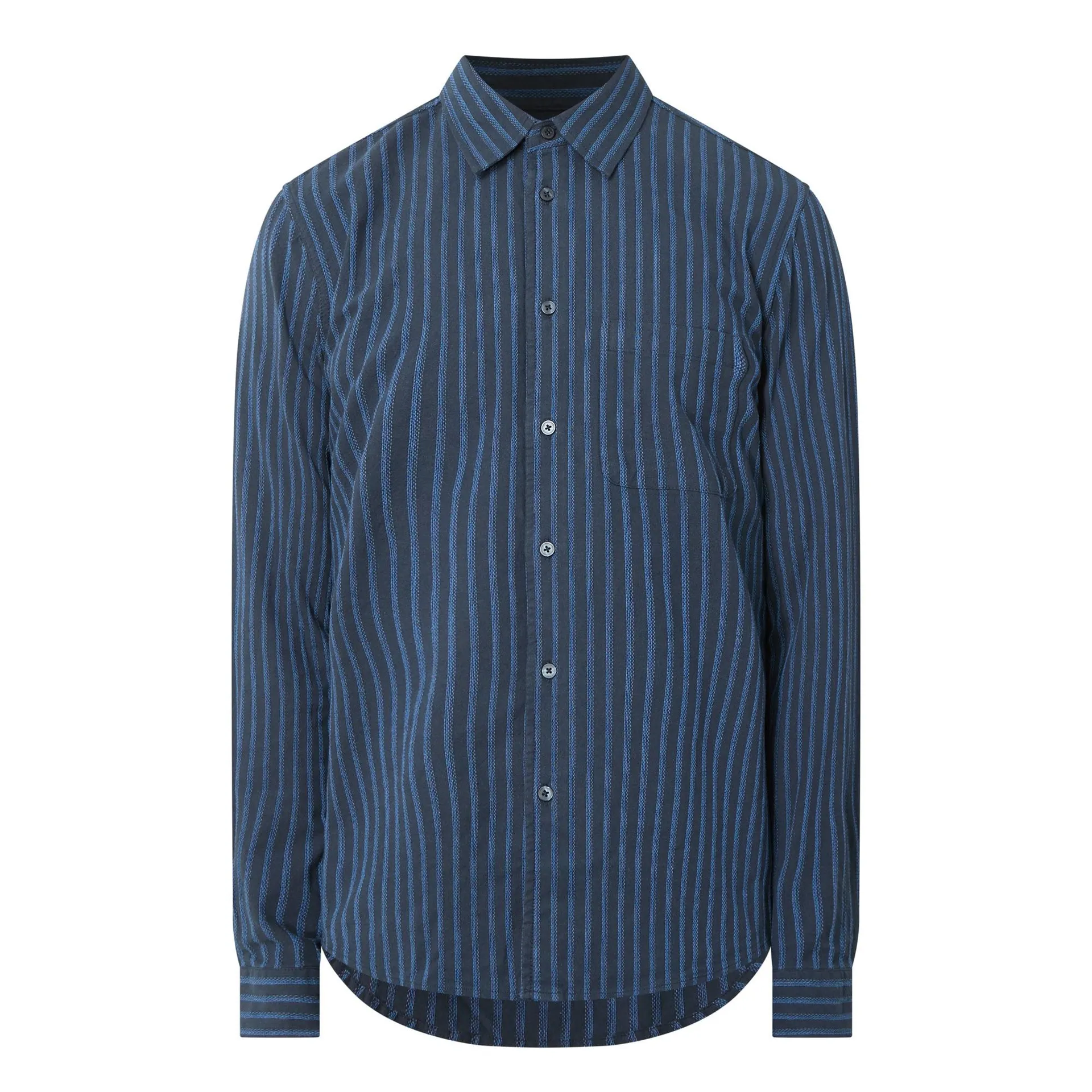 Liam Striped Single Cuff Casual Shirt