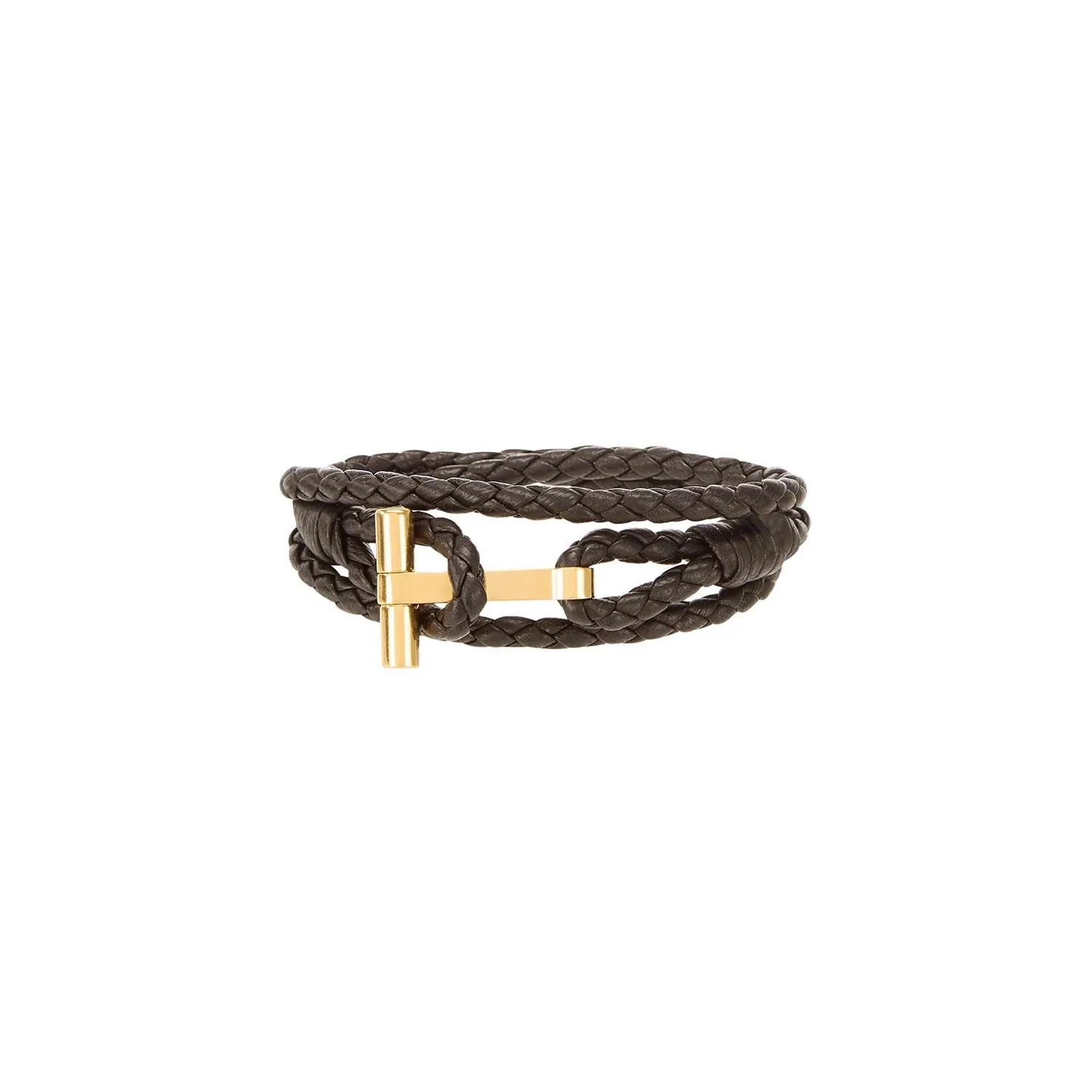 T-Charm Woven Bracelet