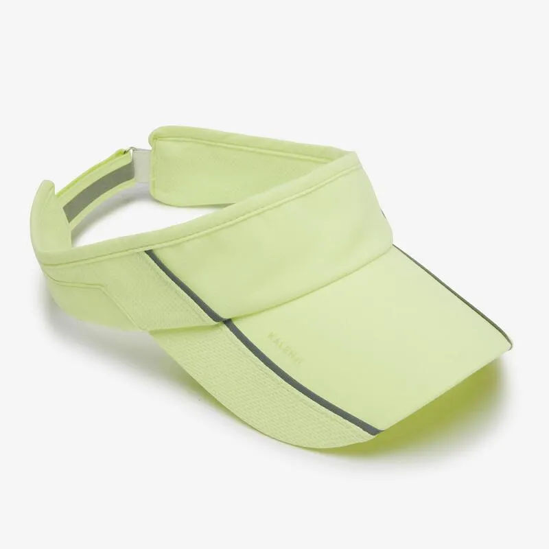ADJUSTABLE RUNNING VISOR YELLOW MEN/WOMEN