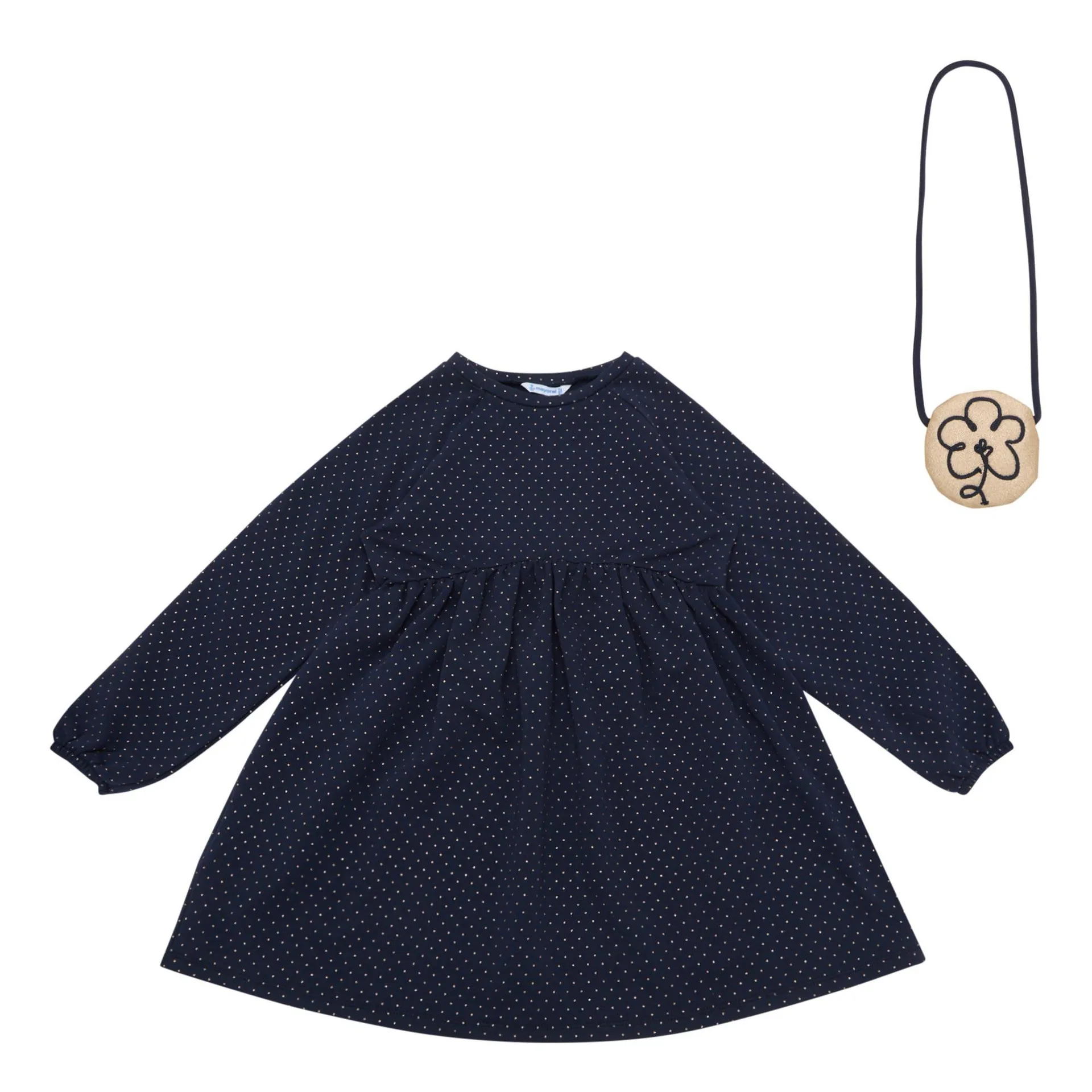 Dotted Fleece Dress