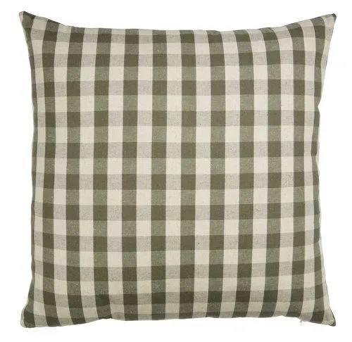 Cushion VALERIANA 50x50 check green