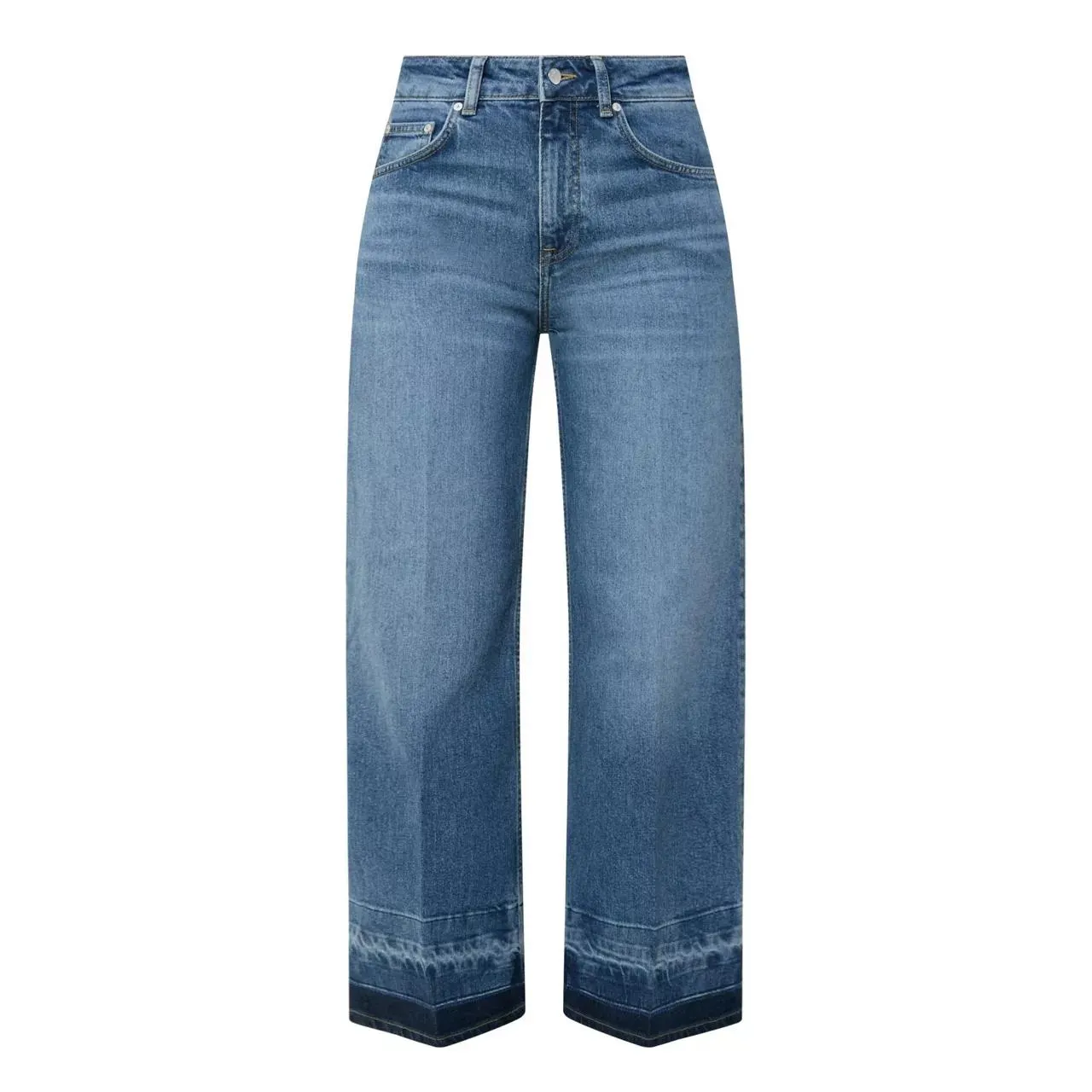 New in GANT Hem Fold Wide Leg Jeans €170.00