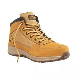 Site Sandstone Safety Trainer Boots Wheat Size 7