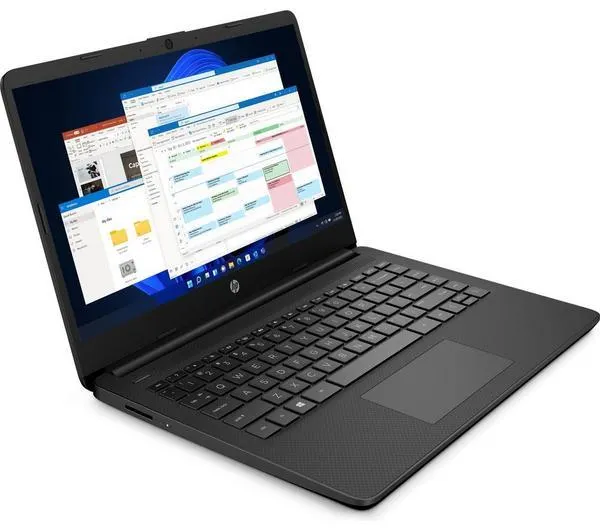 HP 14s-dq3500sa 14" Laptop - Intel® Celeron®, 64 GB eMMC, Black