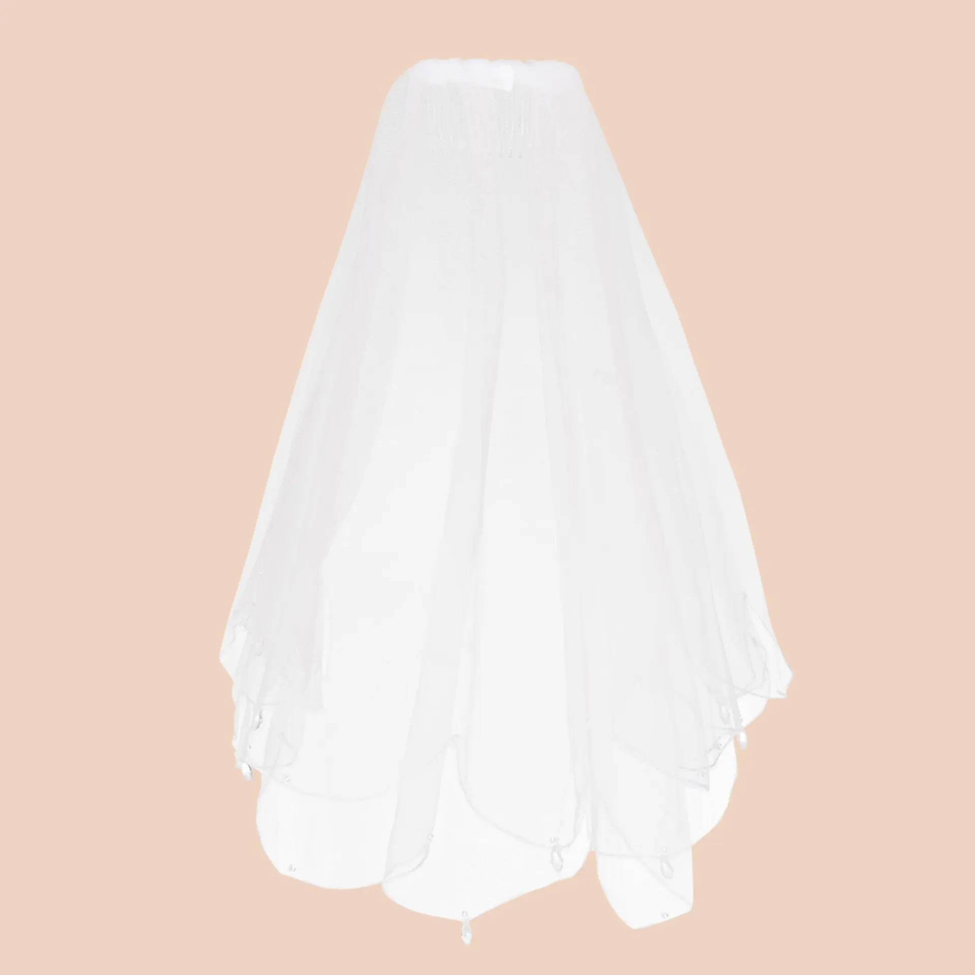 Diamanté Droplet Communion Veil