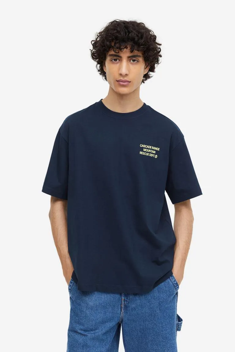 Relaxed Fit Printed T-shirt