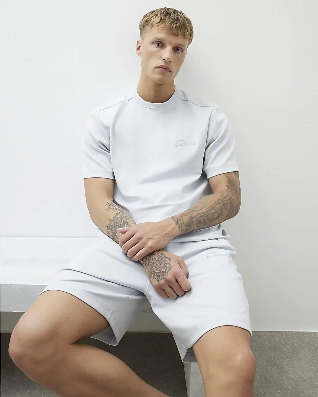 Blue Regular Fit Luminis T-Shirt