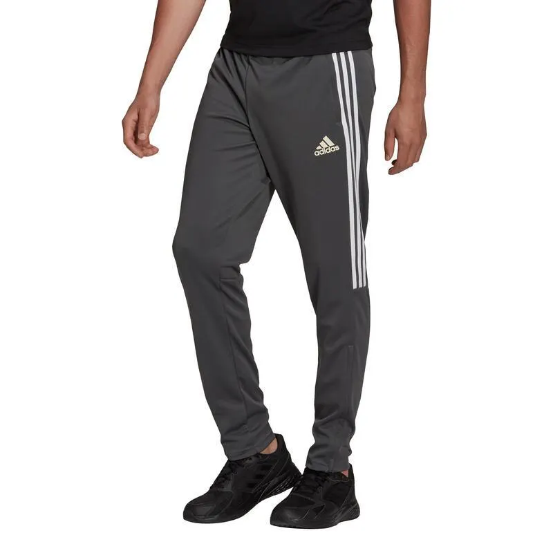 Pantaloni uomo fitness ADIDAS SERENO traspiranti grigi