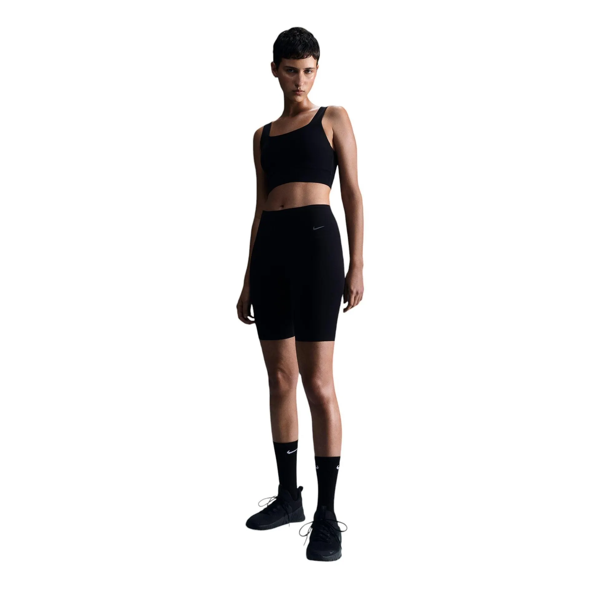 Nike Zenvy Womens Gentle-Support High-Waisted 8" Biker Shorts