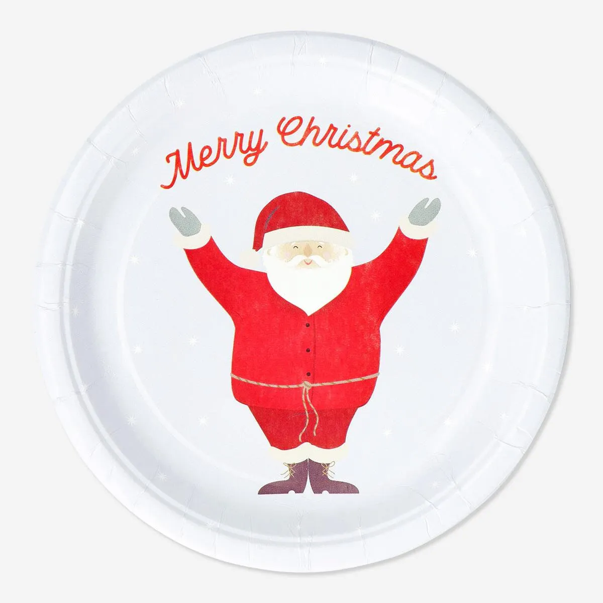 Platos desechables. 8 uds