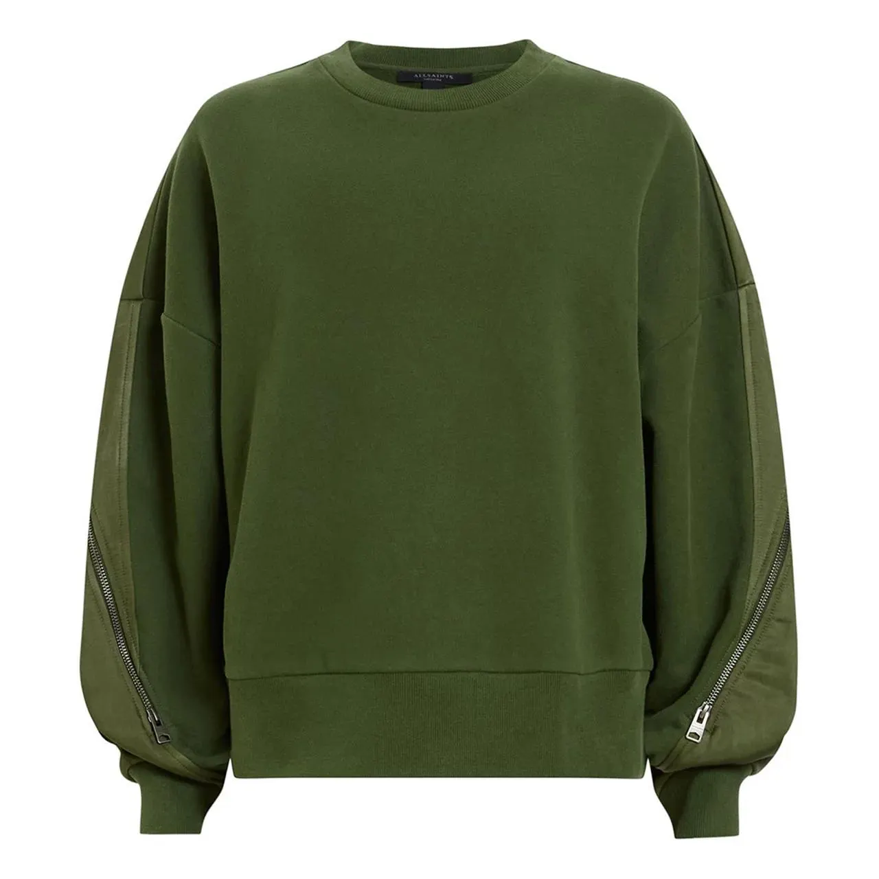 ALLSAINTS Peggy Zip-Sleeve Sweatshirt €159.00