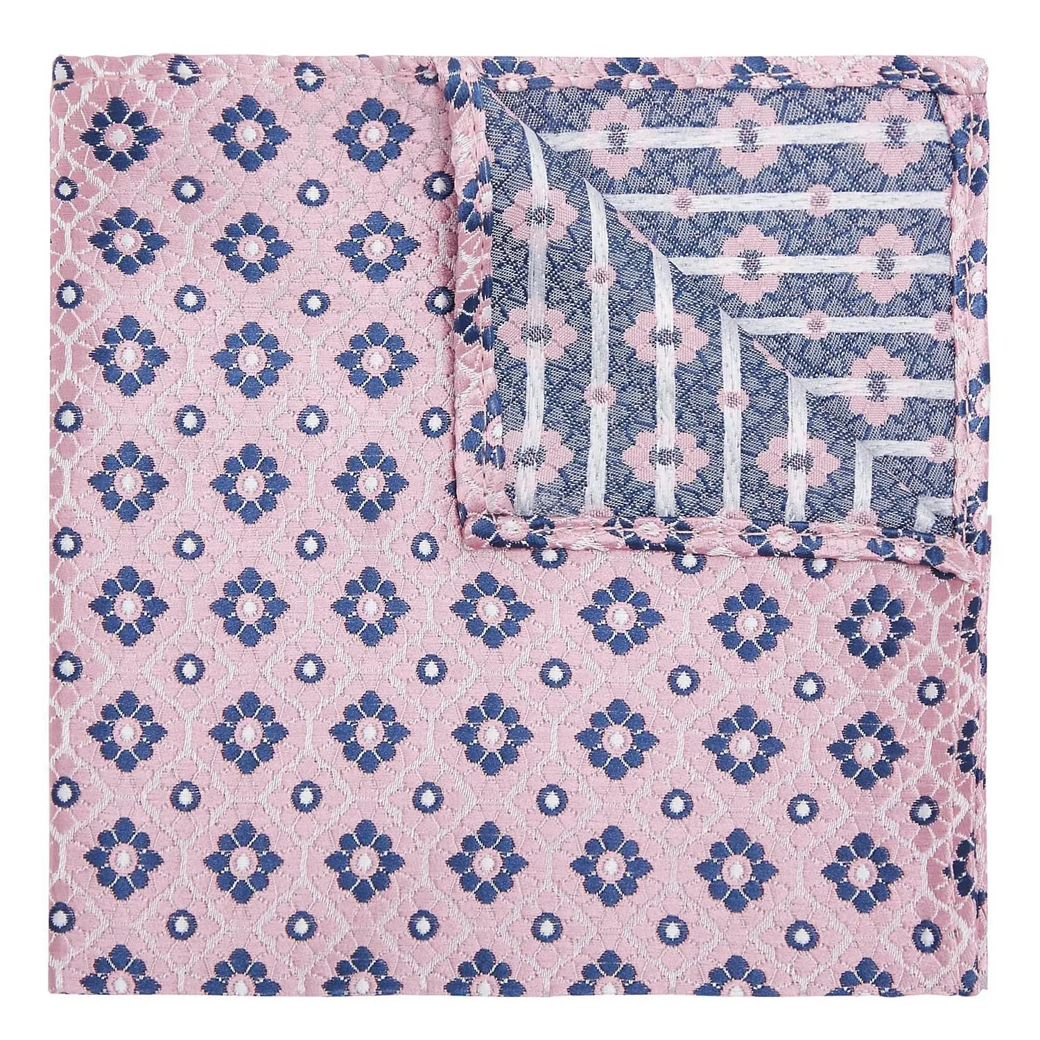 Floral Dotted Pocket Square