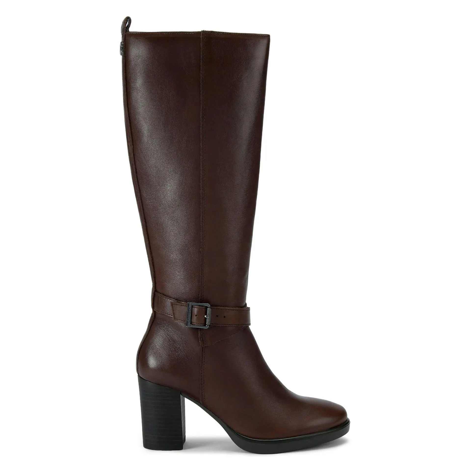 Silver 2 Wide Fit Leather Knee High Boots