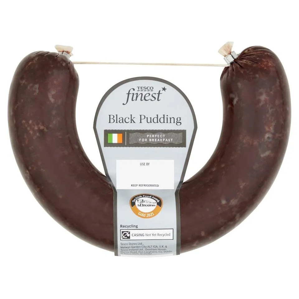 Tesco Finest Black Pudding 420G