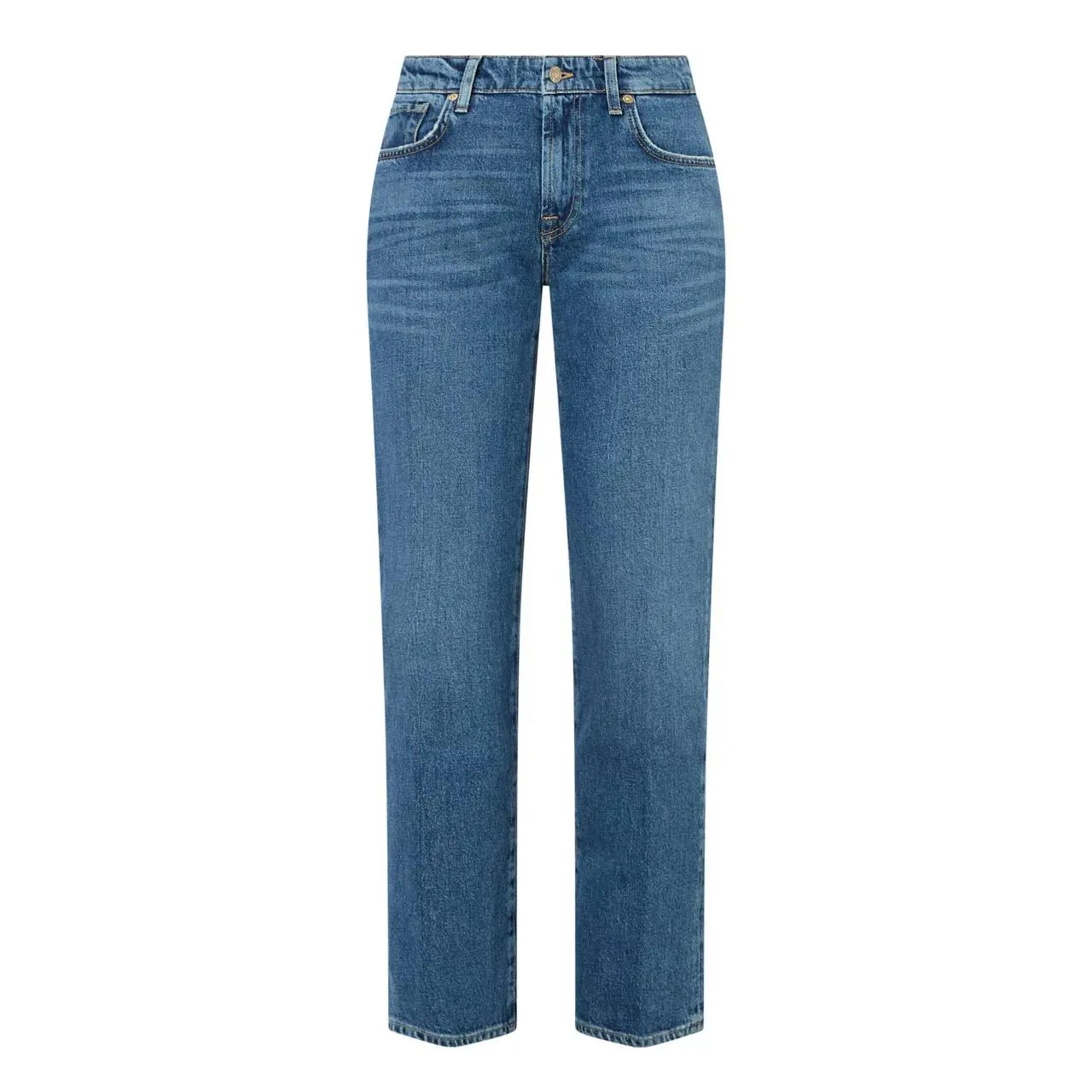New in 7 FOR ALL MANKIND Calie Straight-Leg Jeans €200.00