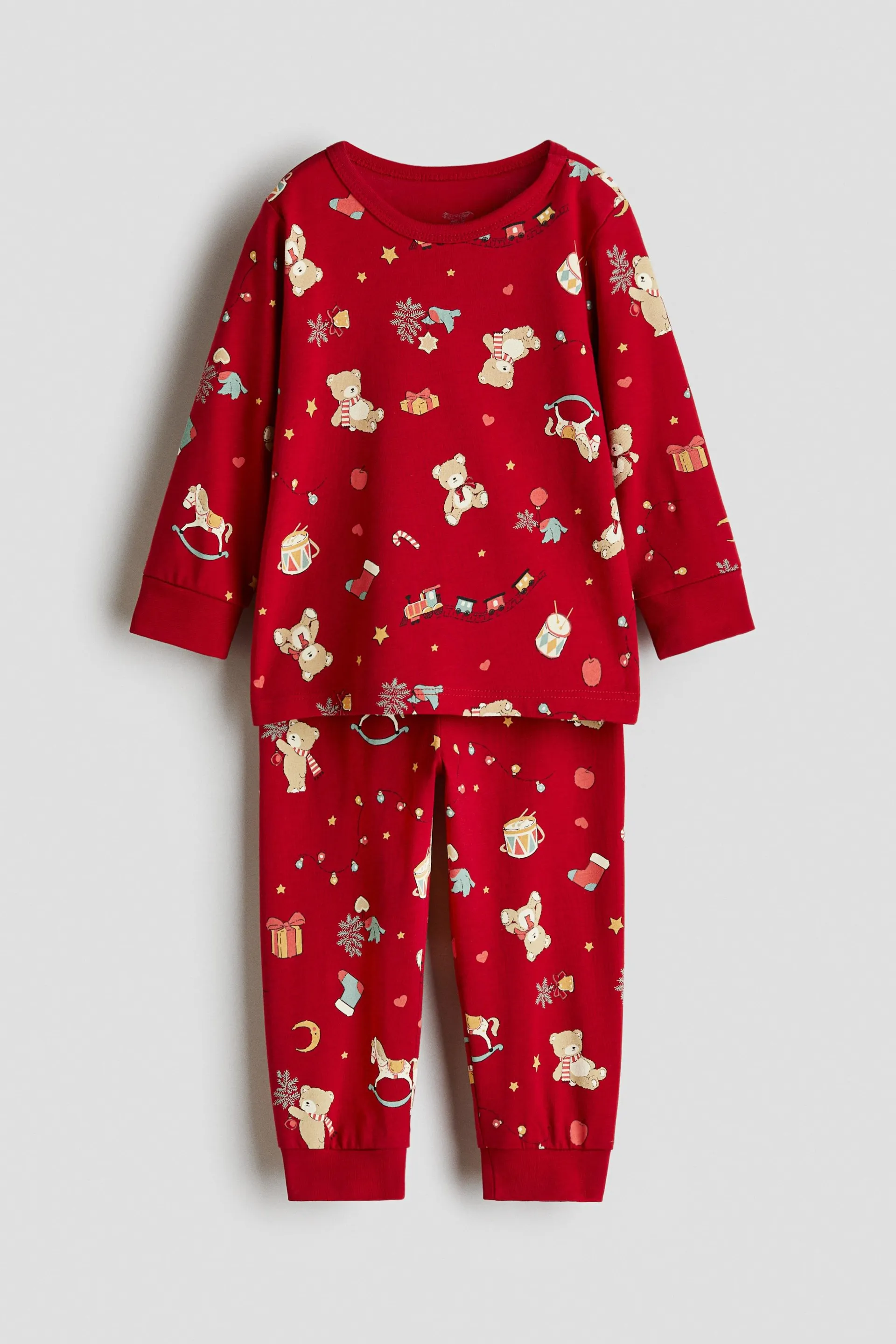 Printed cotton pyjamas