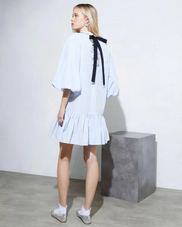 Savida Thea Bow Tie Shirt Dress