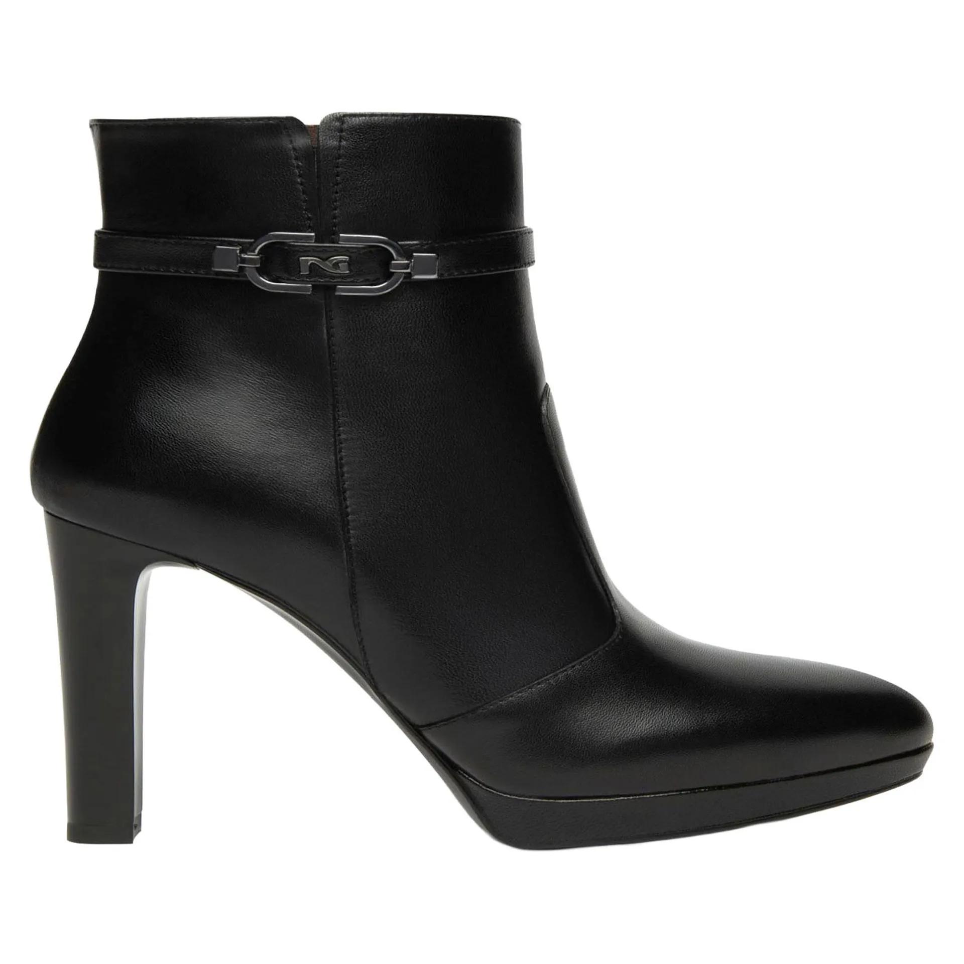 Nappa Leather Heeled Boots